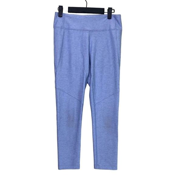 NWOT Outdoor Voices Athleisure Cropped Leggings Stretch Inside Pocket M Purple - Picture 11 of 12